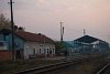 The railway station of Manastiur, Romania (the station is actually called Manastur)