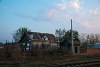 The railway station of Manastiur, Romania (the station is actually called Manastur)