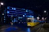 A BKV KCSV7 1325 Zsil utca és Fővám tér között, a háttérben a Corvinus Egyetem egyik új épülete