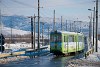 The CTP Arad (Arad Public Tansport Authority) DWAG 1862 (AR 00102) seen at Arad-Gyorok interurban tramway seen before Ghioroc