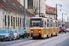 The BKV 7681 Tatra T5C5 student teaching vehicle seen between Kolosy tr and Zsigmond tr