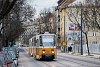 The BKK Tatra T5C5K 4241 seen between Zsigmond tr and Kolosy tr