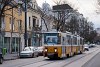 The BKK Tatra T5C5 student tram 7680 seen between Zsigmond tér and Kolosy tér
