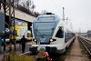 The MV-START FLIRT 415 077 seen at Budapest-Nyugati