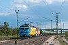 The CER 610 104 seen at Érd hauling a bioetanol train originating from Dunaföldvár