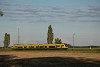 The GYSEV FLIRT3 435 506 seen between Veszkny and Kapuvr