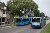 j festsű s rgi festsű Volvo 7700A buszok a 44-es jraton (FKU-901 s FLR-719)