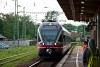 A MÁV-START 415 037 pályaszámú piros FLIRT Gyömrő állomáson