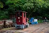 The Kemencei Erdei Mzeumvast Pankaszi locomotive seen at Kemence