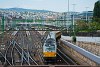 A Regiojet 193 226 pályaszámú Siemens Vectron mozdonya Budapest - Déli pályaudvaron