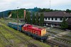 A MÁV-START 408 235 pályaszámú Púpos Somoskőújfalu állomáson