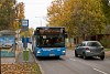 Az NAY-308 rendszm MAN autbusz az Arriva szneiben a 184-es autbuszvonalon a Tindi utca megllhelynl