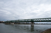 The old bridge at Bratislava