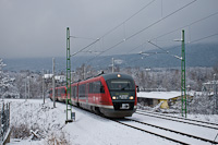 The MÁV-START 426 012 seen between Szélhegy and Vörösvárbánya