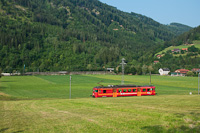 The StB ET15 / BDe 4/4 93 seen between Himberg and Waldstein