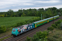 The MÁV-START 480 002 seen between Győrszentiván and Győr-Gyárváros