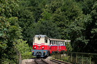 A MV Szchenyi-hegyi Gyermekvast Mk45-2001 Retr-EmK Szpjuhszn s Jnos-hegy kztt