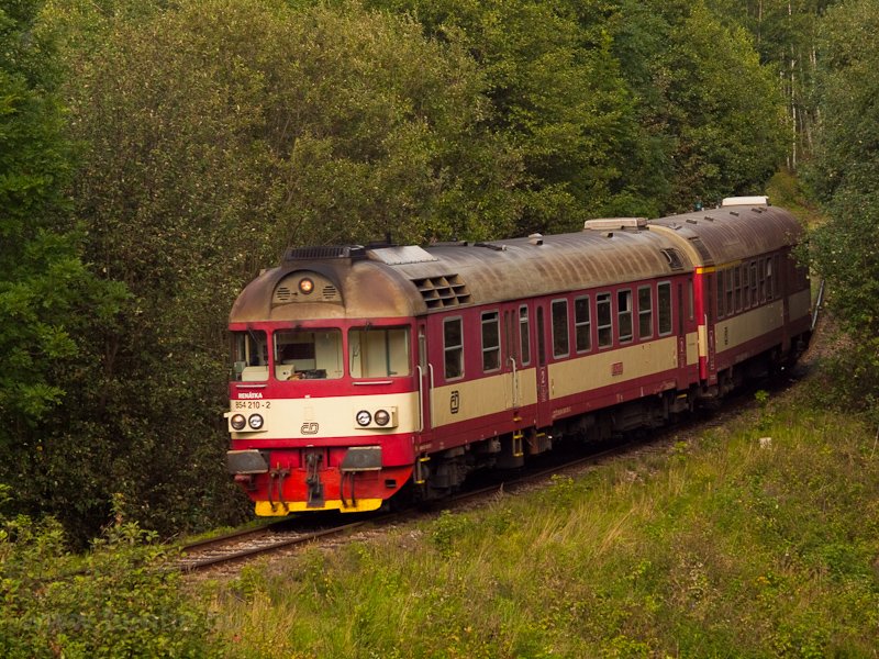 The ČD 854 210-2 seen  photo