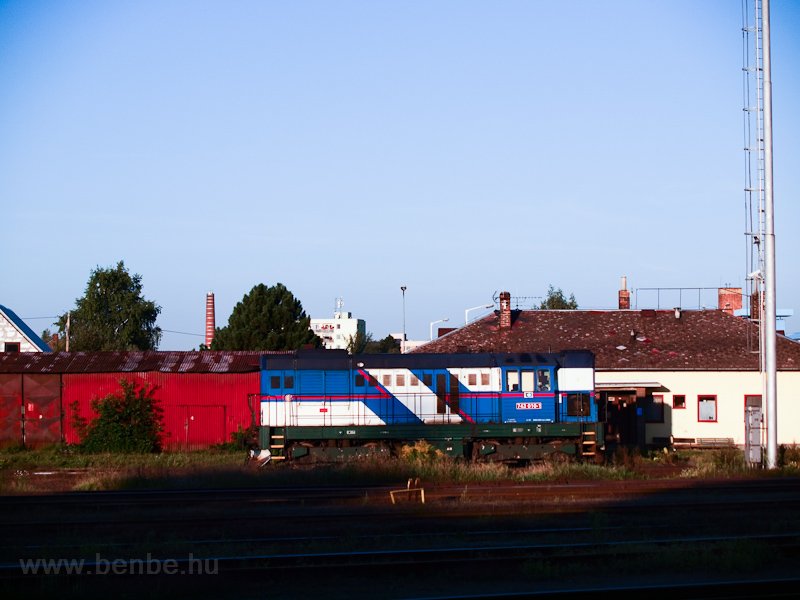 The ČD 743 010-1 seen  photo