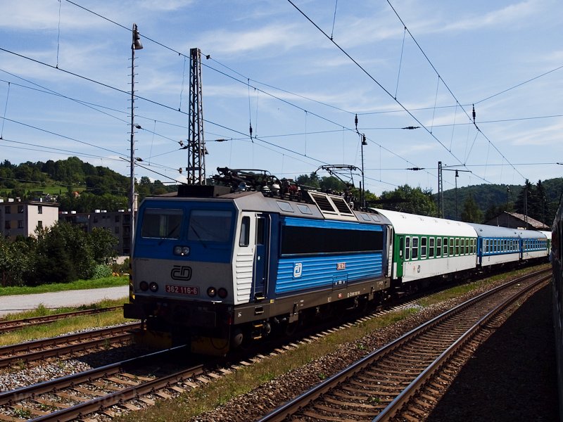 A ČD 362 116-6 Brandys nad Orlici llomson fot