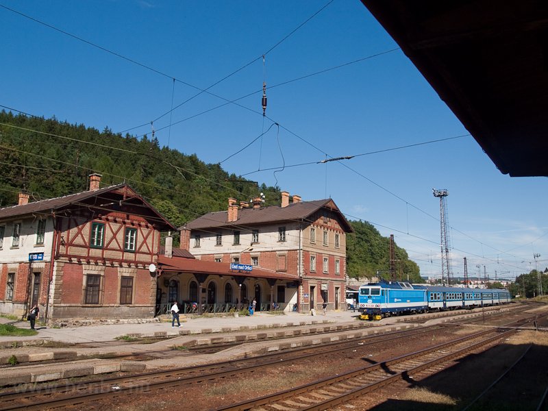 The ČD 162 061-5 seen  photo