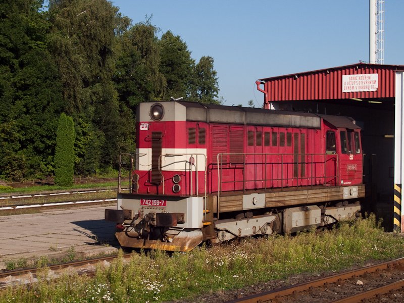 A ČD 742 159-7 Liberec llomson fot