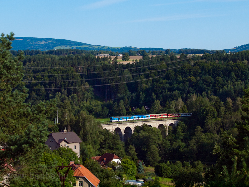 The ČD 843 007-6 seen between Sedlejovice and Sychrov photo