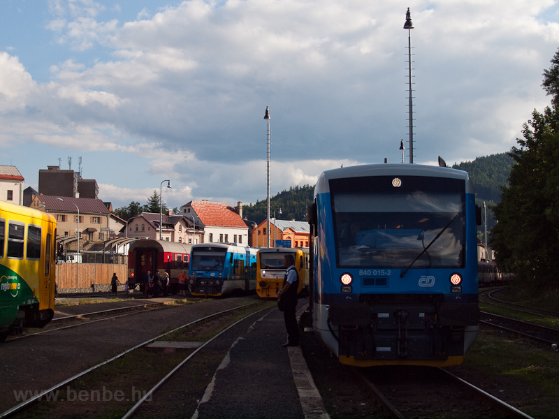 The ČD 840 015-2 seen  photo