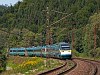 The ČD 681 002-2 "Pendolino" seen between Bezprvi and sti nad Orlici