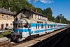 A ČD 560 002-8 Březová nad Svitavou állomáson