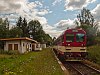 A ČD 80-29 008-7 Bělá u Staré Paky megállóhelyen