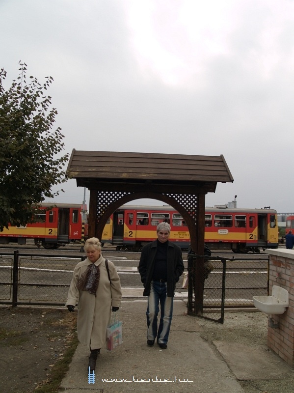 Utasok Mezőhegyesen fotó