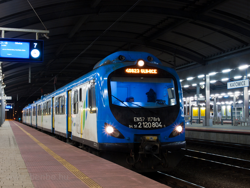 The PKP EN57 1178rb seen at Katowice photo