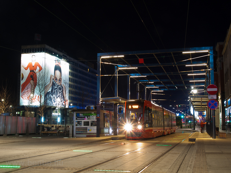 Pesa 2012N Twist tram at the Rynek (Marketplace) in Katowice photo