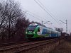 A Koleje Małopolskie EN63 019 Podleze és Krakow Plaszow között Kokotów megállónál
