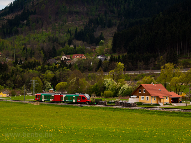 A Steiermrkische Landesbahnen 4062 002-2 Guggenbach Warthkogelsiedlung Bahnhof s belbach Vormarkt Bahnhof kztt fot