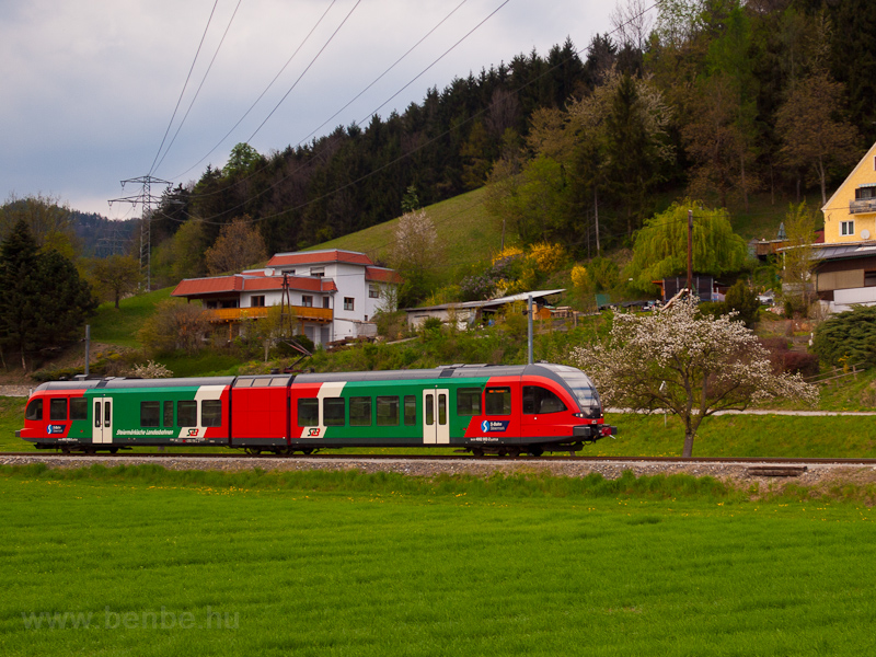 The Steiermrkische Landesbahnen 4062 002-2 seen between Prenning Bahnhof and Prenning Viertler photo