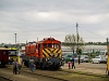 The M44 590 and the M32,2040 seen at the locomotive parade at Szcsny