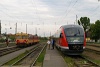 The MV-START Bzmot 334 and the MV 6342 014-5 Desiro with a charter train at Vc station