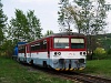 The ŽSSK 812 064-4 at Flek (Fil'akovo, Slovakia)