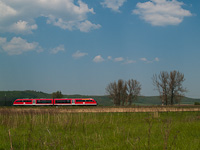 A 6342 011-1 pályaszámú Desiro motorvonat Rárós és Litke között