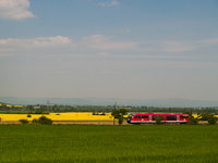 A 6342 011-1 pályaszámú Desiro motorvonat Kalonda és Rapp között, Szlovákiában