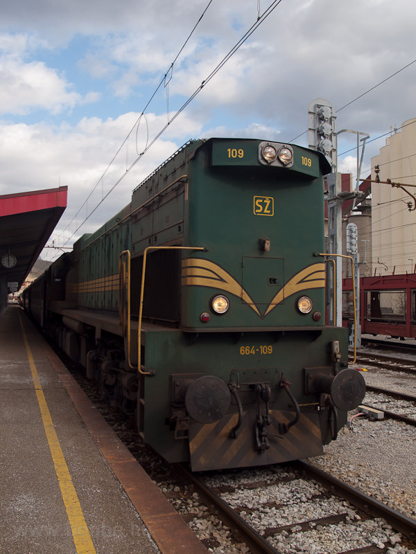 A 664-109 Mariborban fotó