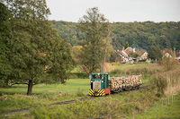 The Csmdri Erdei Vast C50 405 seen hauling a logging train between Knyavr and Dmeflde
