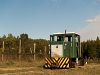 A Mesztegnyői Erdei Vast C50-ese ltal vontatott szerelvny a kisvaston