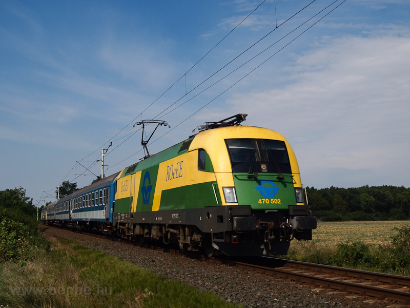 The GYSEV 470 502 seen betw photo