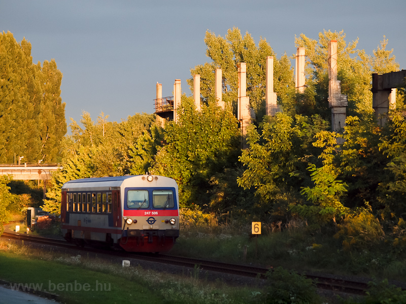 A GYSEV 247 506 Sopron-Dli s Lpesfalva-Somfalva kztt fot