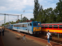 A MÁV-TR 630 154 Ukk állomáson