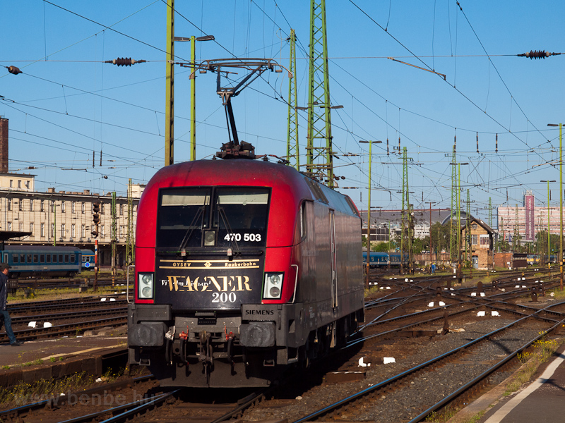 A GYSEV 470 503 Budapest-Keleti plyaudvaron fot