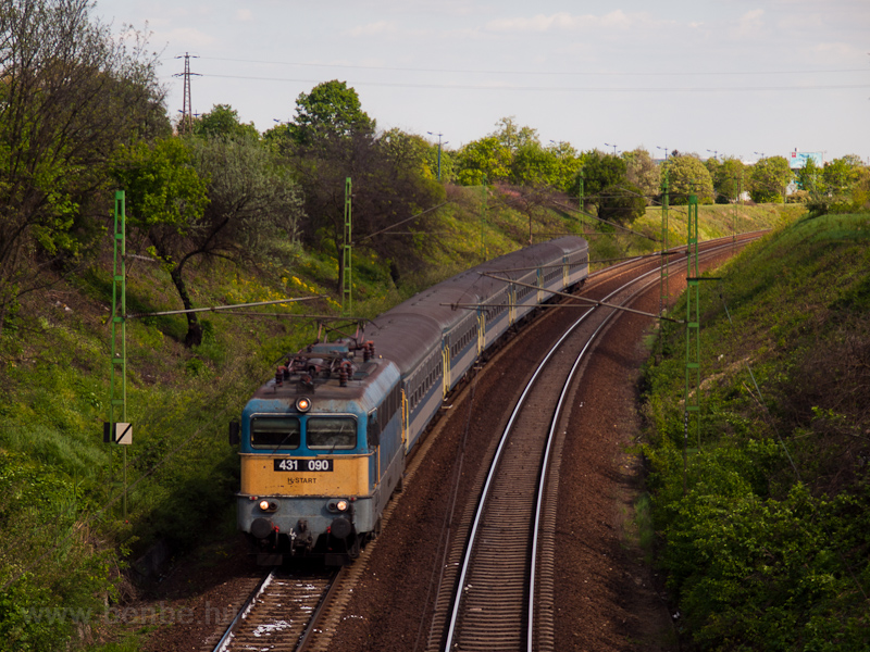 A MV-START 431 090 Szemeretelep s Pestszentlőrinc kztt fot